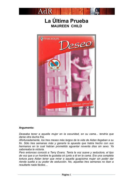 Portada de Maureen Child- La última Prueba